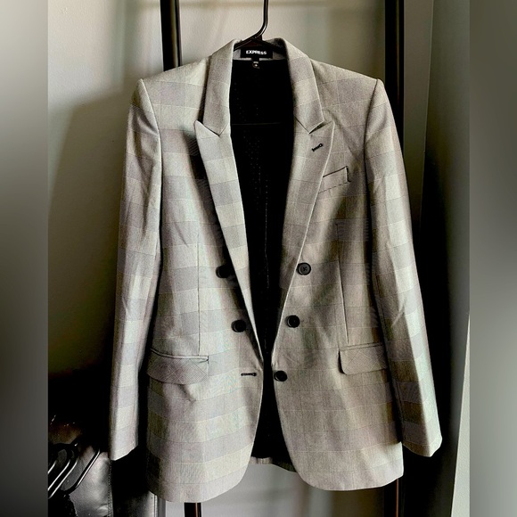Women’s Grey Blazer - Express - Size Small - Picture 1 of 4